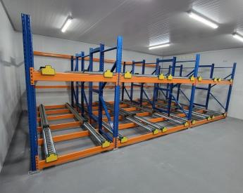 後推式重型架 彈簧軌道+水平設計