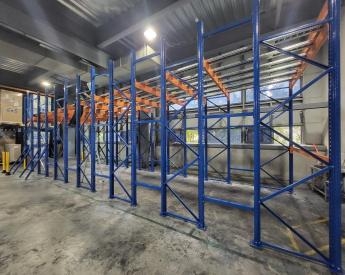 後推式重型架 滾筒軌道+斜度設計